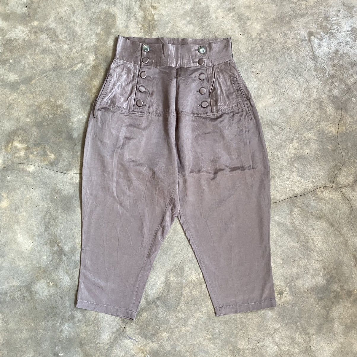Yohji Yamamoto Limi Feu by Yohji Yamamoto Hight Waist Pants Size 28" / US 6 / IT 42 - 1 Thumbnail