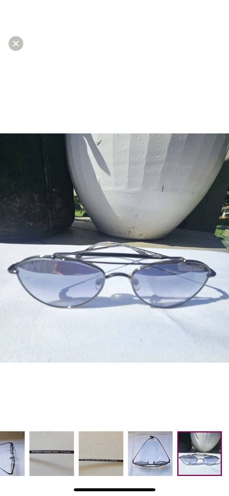 Vintage Robert MARC NYC aviators Size ONE SIZE - 1 Thumbnail