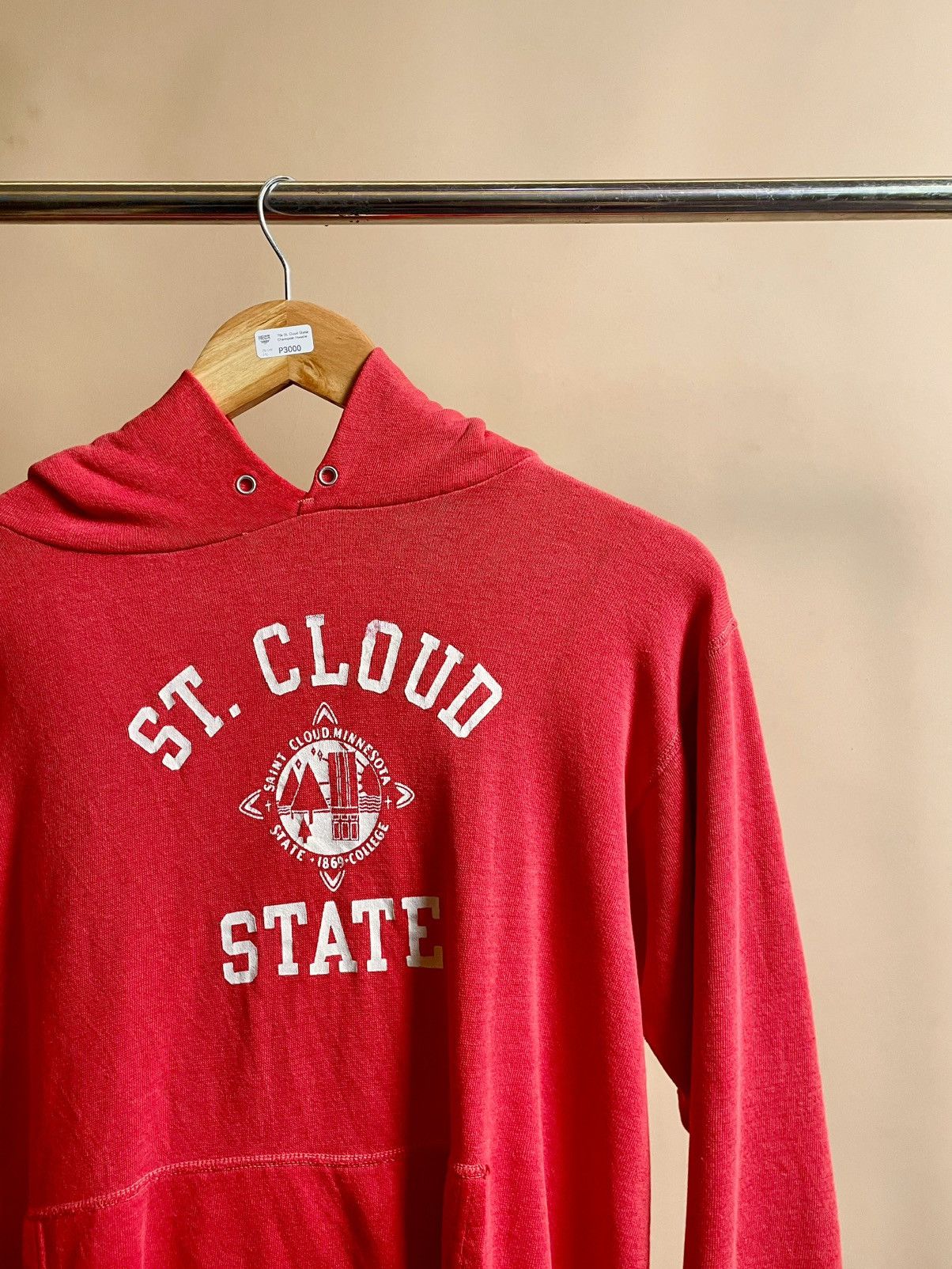 Japanese Brand × Vintage 1970s St. Cloud State Champion Blue Bar Hoodie Size US M / EU 48-50 / 2 - 1 Thumbnail