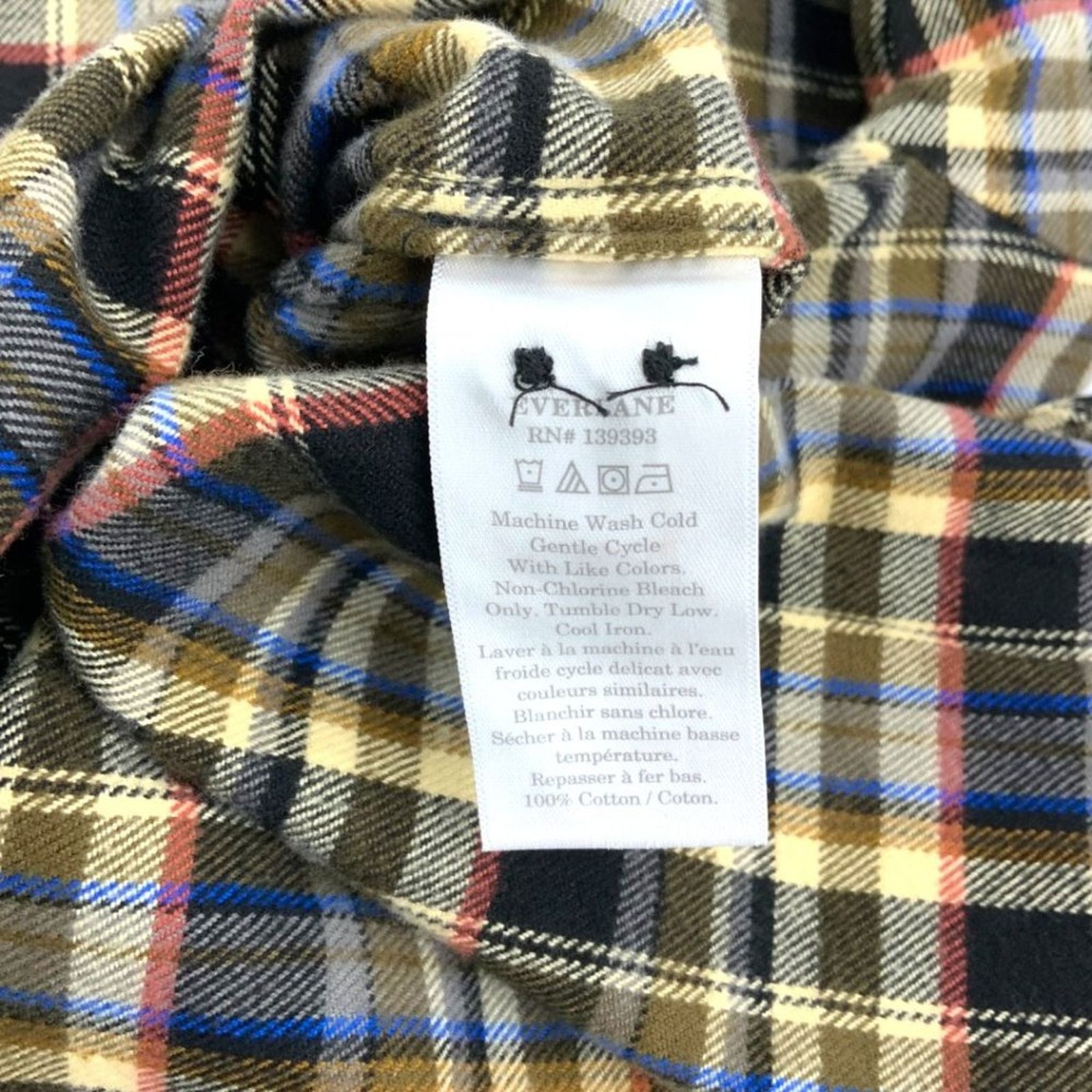Everlane Everlane The Boxy Flannel Beech Plaid Size Small NWT $98 MSP Size S / US 4 / IT 40 - 7 Thumbnail