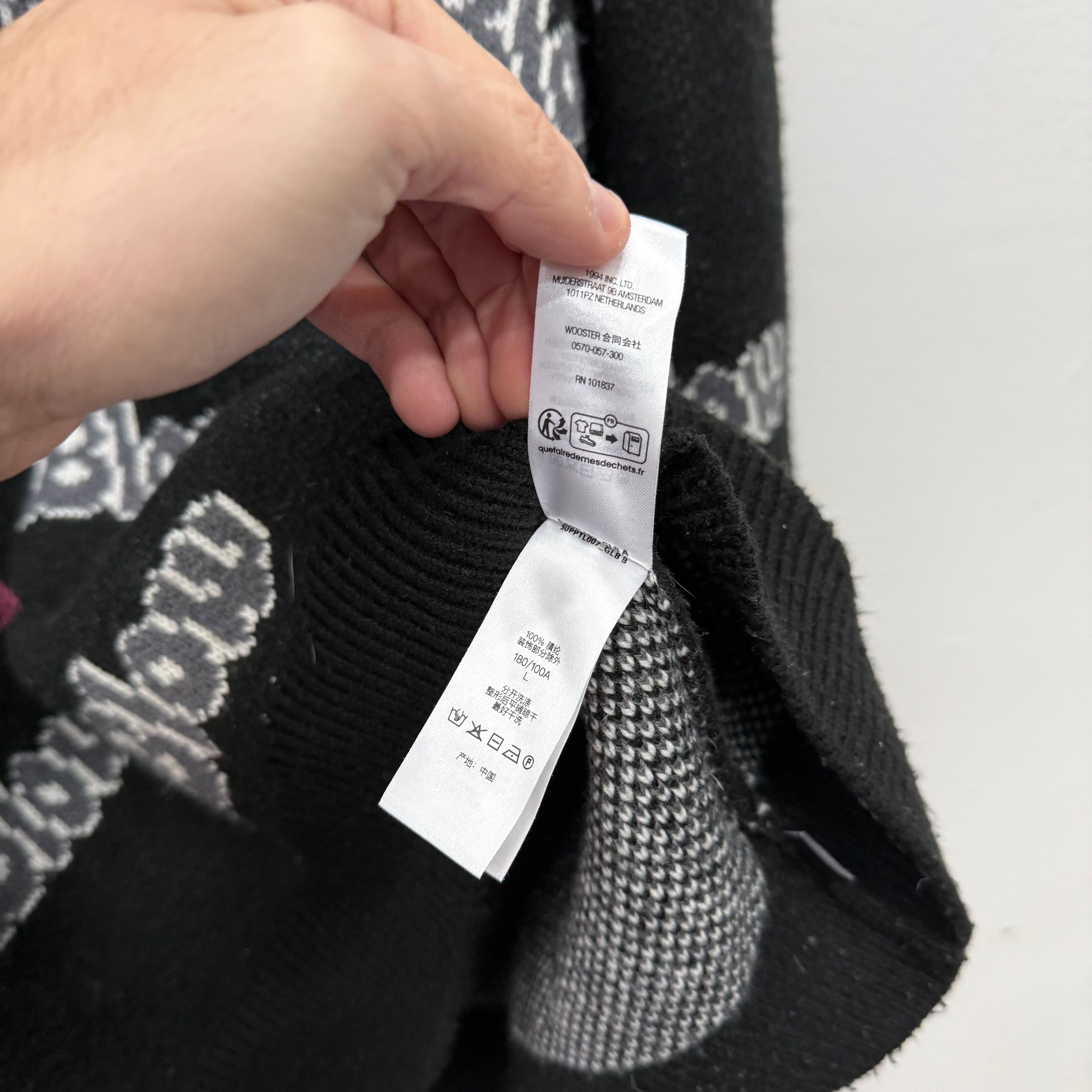 Supreme Supreme Blow Knit Sweater Black Crewneck - Size L Size US L / EU 52-54 / 3 - 6 Thumbnail