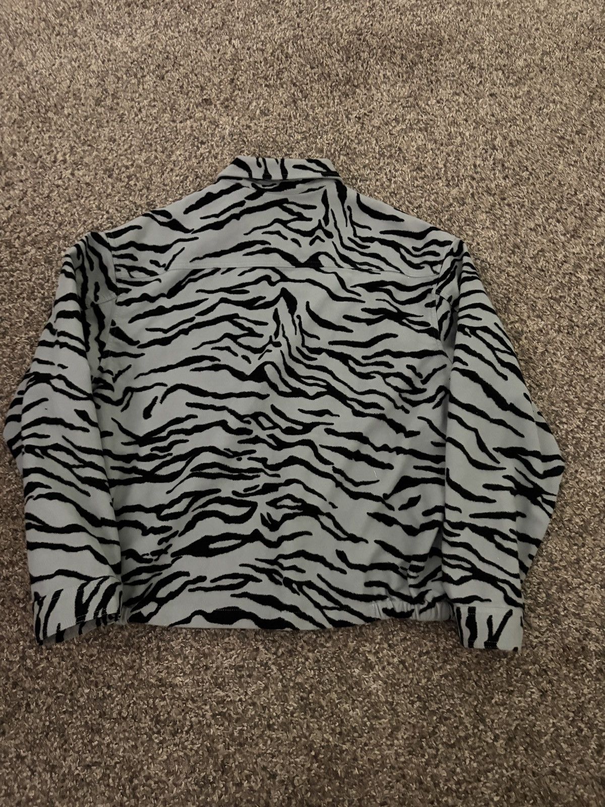 Supreme SS25 Supreme Moleskin Zebra Jacket Size US M / EU 48-50 / 2 - 4 Thumbnail