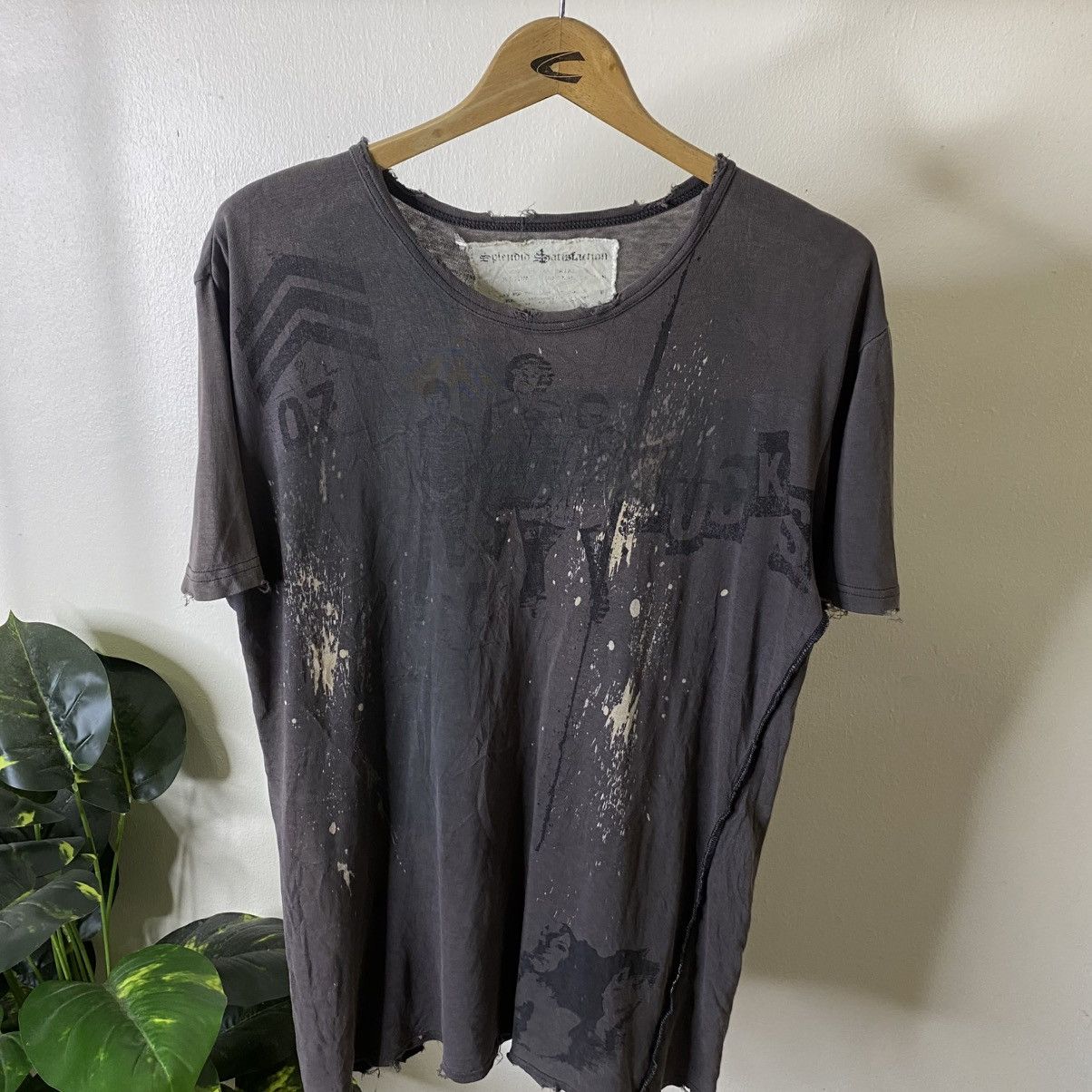 If Six Was Nine JapanBrand Fuck Hysteric Glamour Cyber Gothic Punk Faded Tee Size US L / EU 52-54 / 3 - 2 Thumbnail