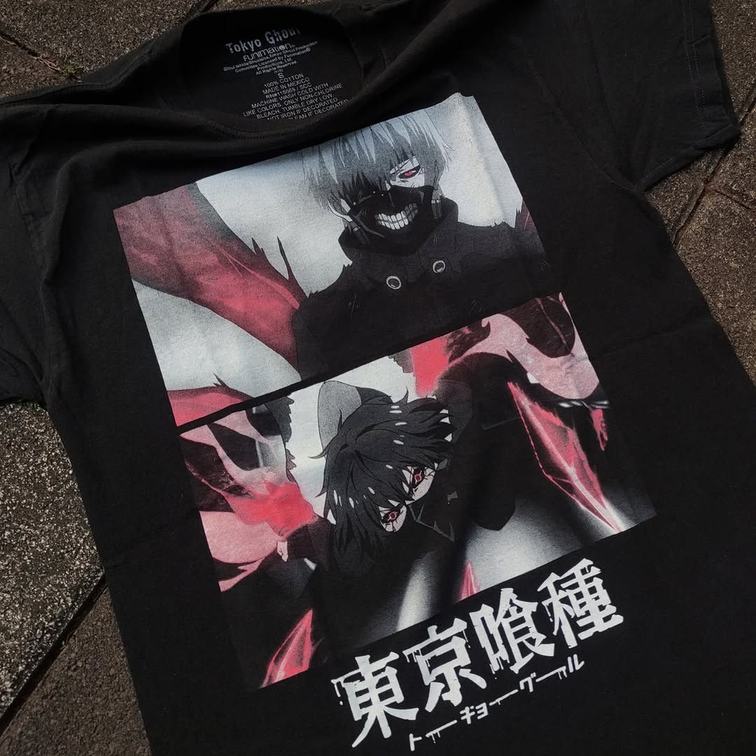 Anime Tokyo Ghoul Kaneki Anime Tee Size US S / EU 44-46 / 1 - 1 Thumbnail