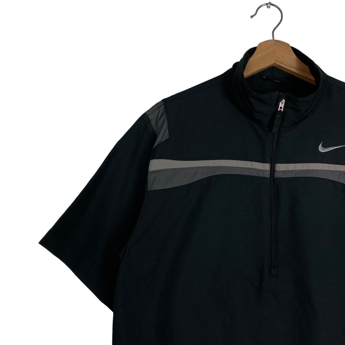 Nike Nike Golf Half Zip Turtle Neck Shor Sleeve Shirt #0883-C39 Size US M / EU 48-50 / 2 - 5 Thumbnail