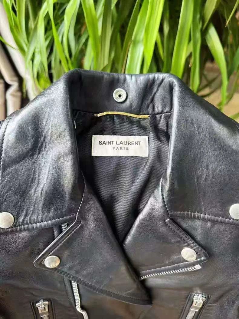 Saint Laurent Paris Saint Laurent Paris Classic Saint Laurent Leather Motorcyc Size US S / EU 44-46 / 1 - 3 Thumbnail