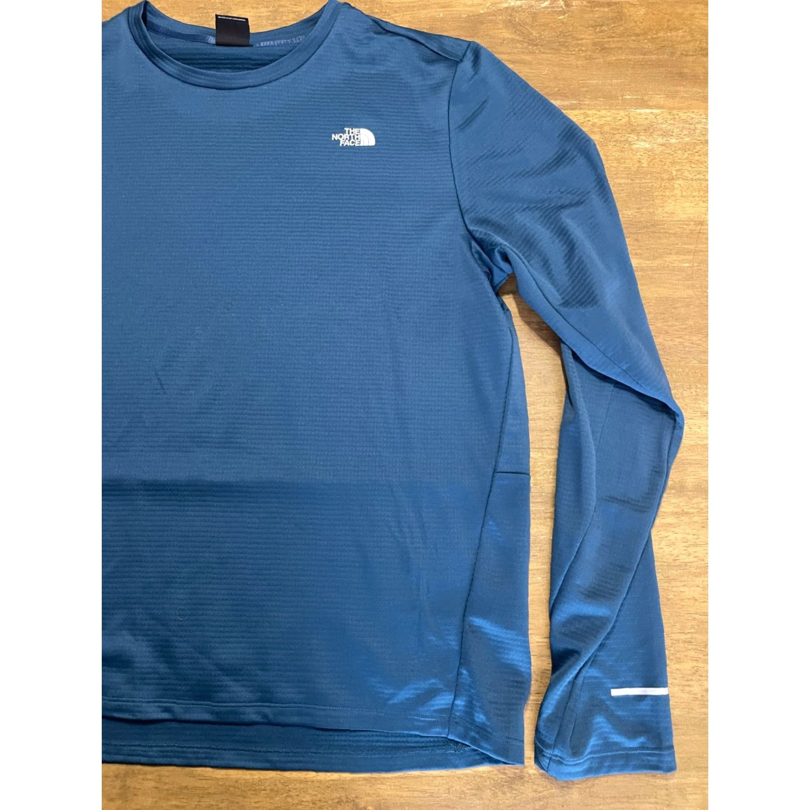 The North Face The North Face Shirt Men XL Blue Long Sleeve Crew Neck Logo Shirt Size US XL / EU 56 / 4 - 4 Thumbnail