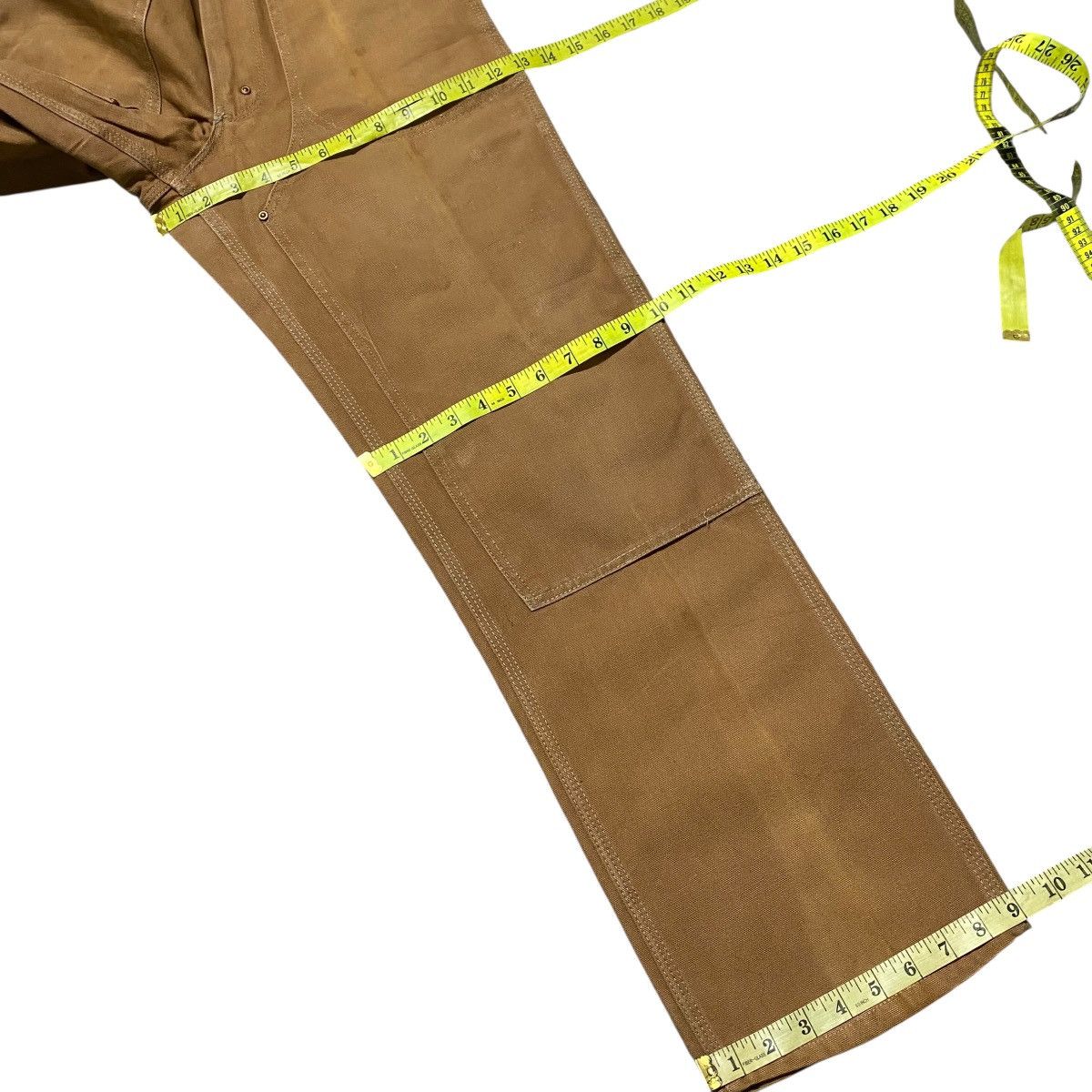 Carhartt Vintage 70s Carhartt Double Knee Duck Canvas Carpenter Pant Size US 28 / EU 44 - 17 Thumbnail