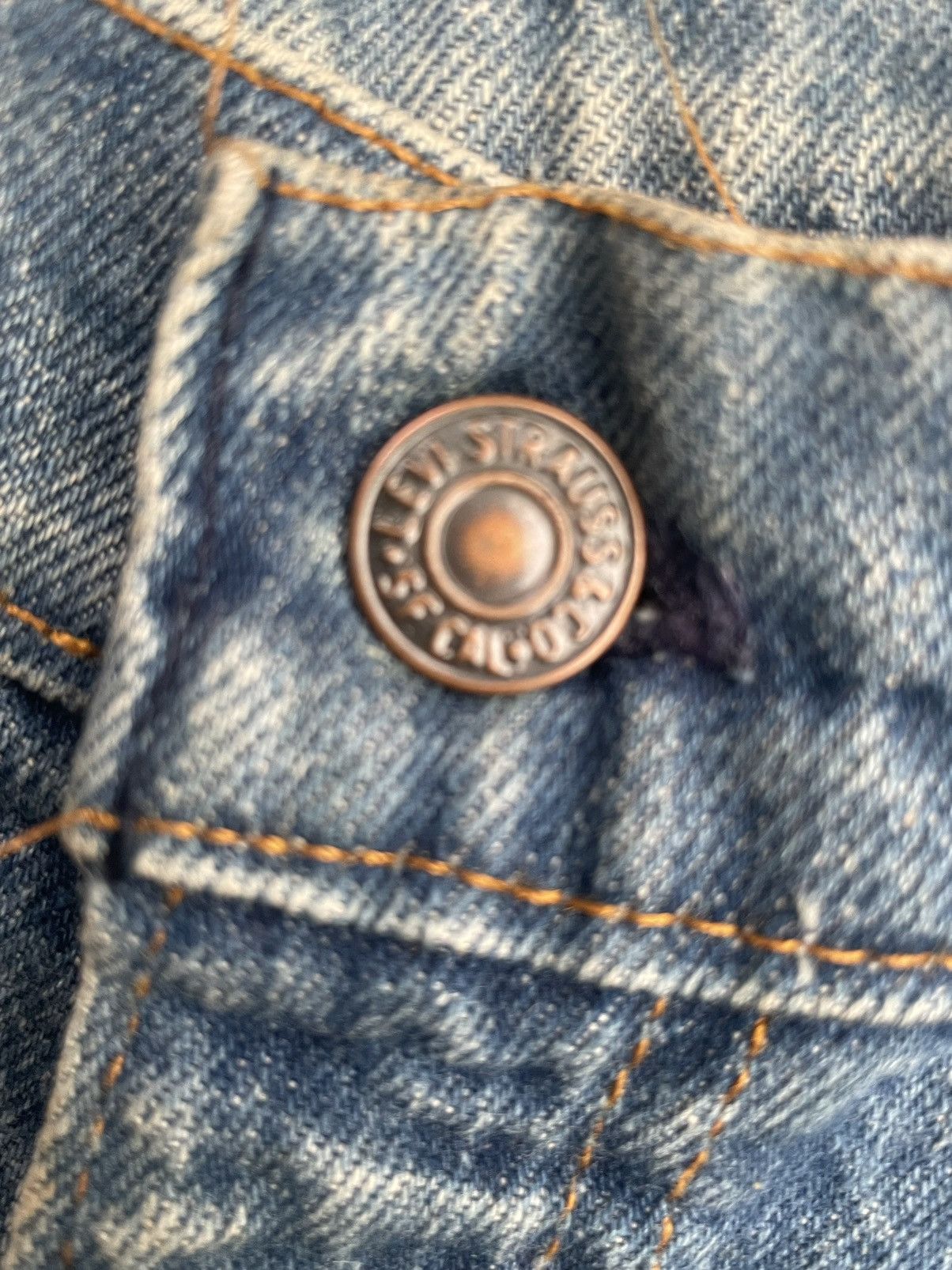 Levi's Vintage 1979 Levis 646 e Orange Tag Size US 35 - 20 Thumbnail
