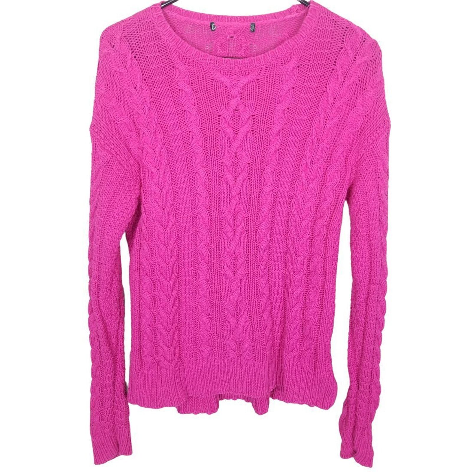 Lauren Ralph Lauren Lauren Ralph Lauren Womens Cable Knit Sweater Size M Preppy Size M / US 6-8 / IT 42-44 - 1 Thumbnail