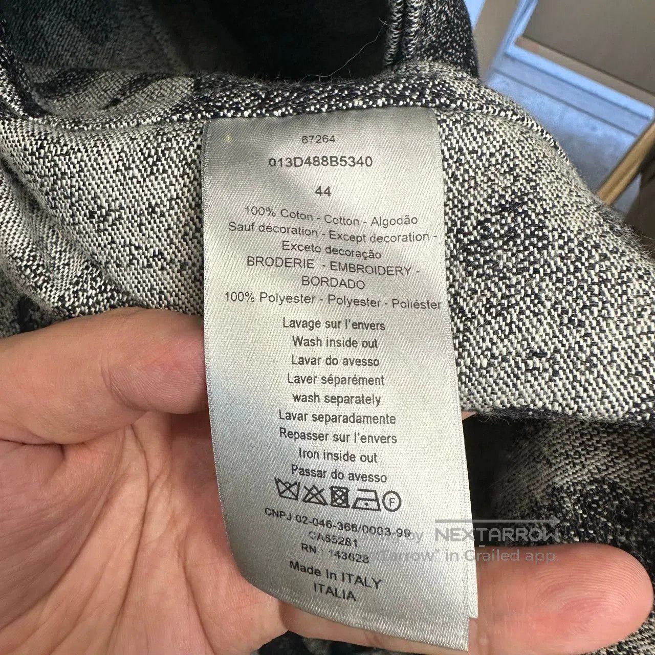 Dior dior peter doig embroidered camouflage jacket. Size US L / EU 52-54 / 3 - 5 Thumbnail