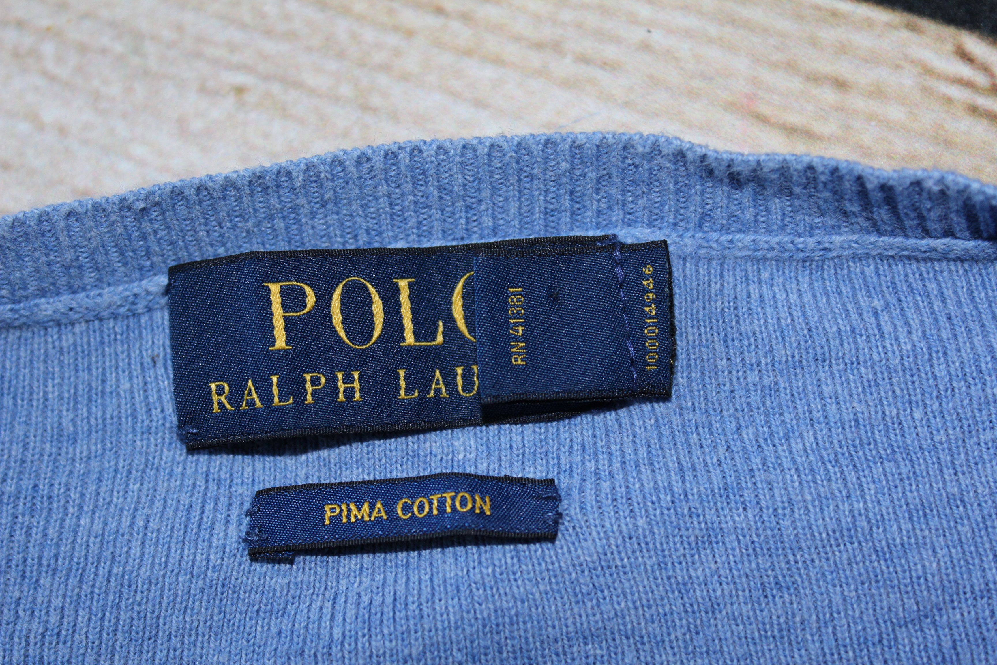 Polo Ralph Lauren Men's RALPH LAUREN Crew Neck Jumper Size XL Size US L / EU 52-54 / 3 - 5 Thumbnail