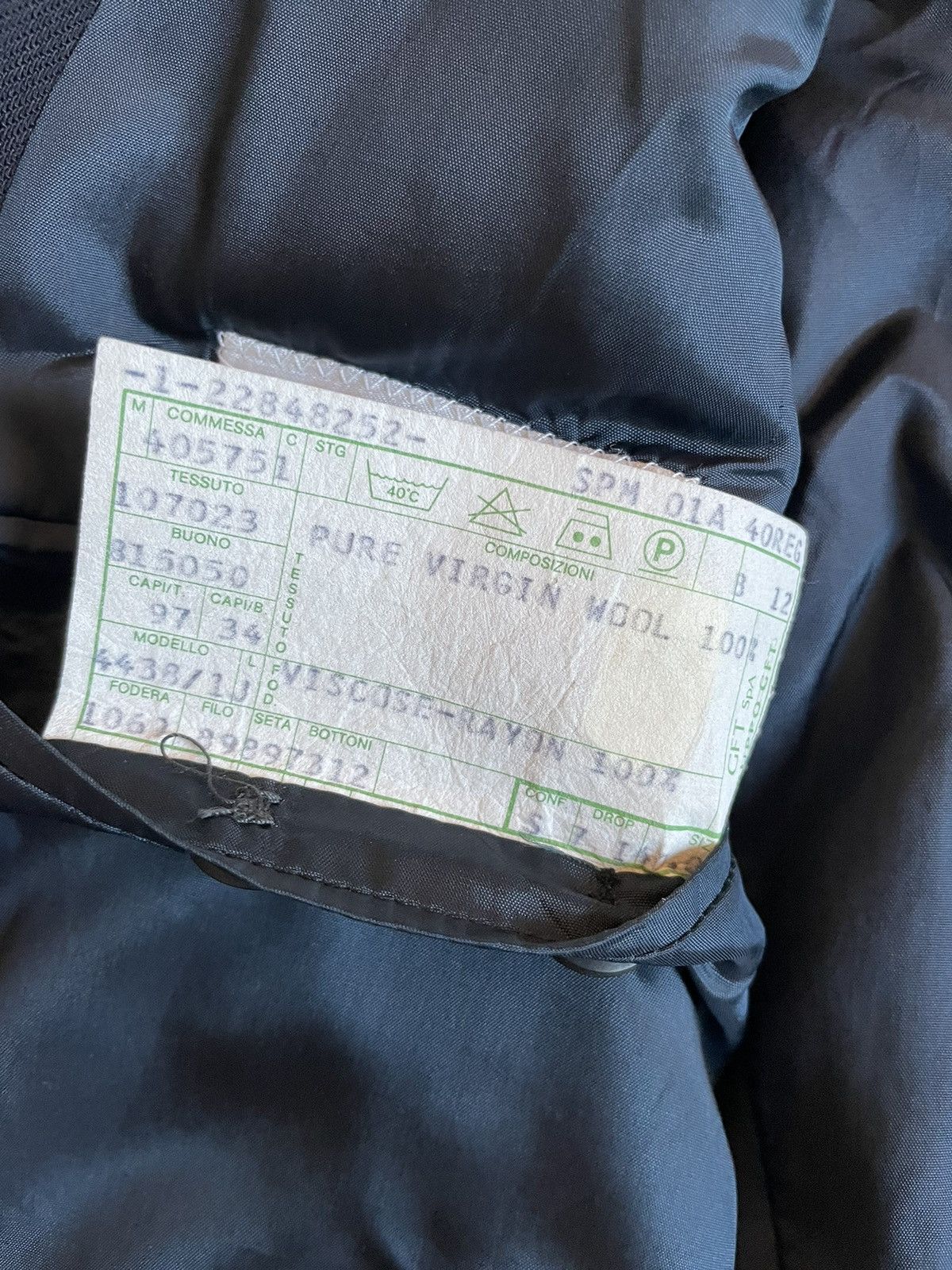 Giorgio Armani Vintage Wool Jacket Size 40R - 6 Thumbnail