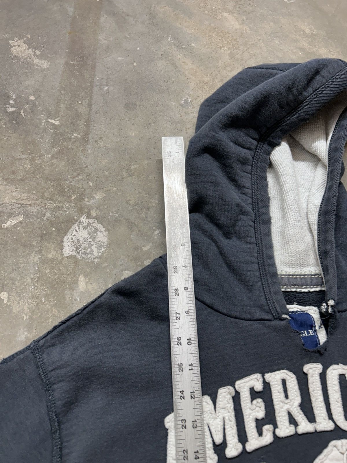 American Eagle Outfitters Vintage Y2K American Eagle Embroidered Thick Hoodie Size US XXL / EU 58 / 5 - 5 Thumbnail