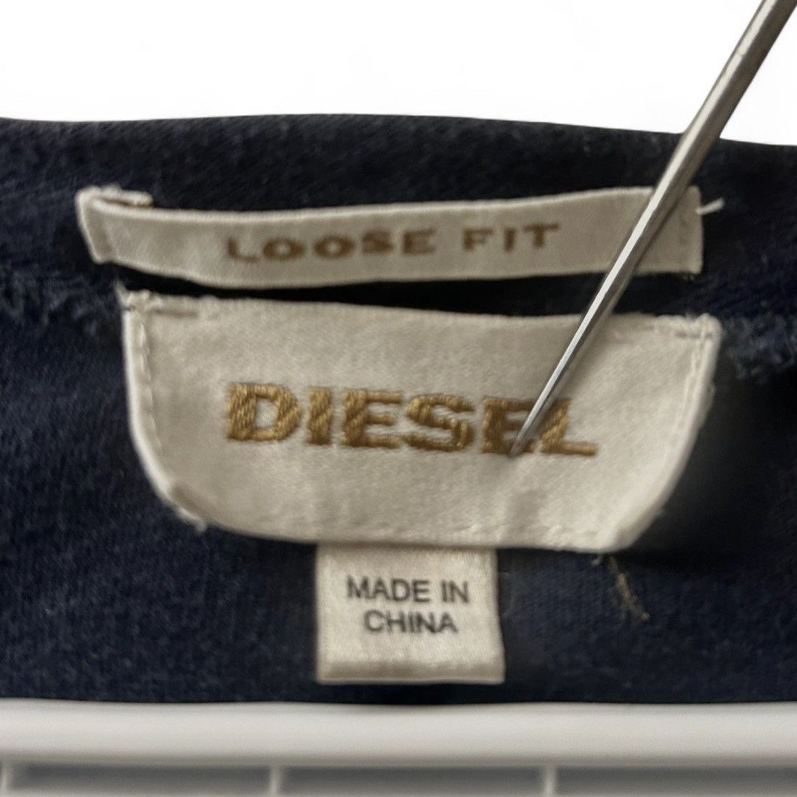 Diesel Diesel Navy Graphic Tee Size US S / EU 44-46 / 1 - 5 Thumbnail