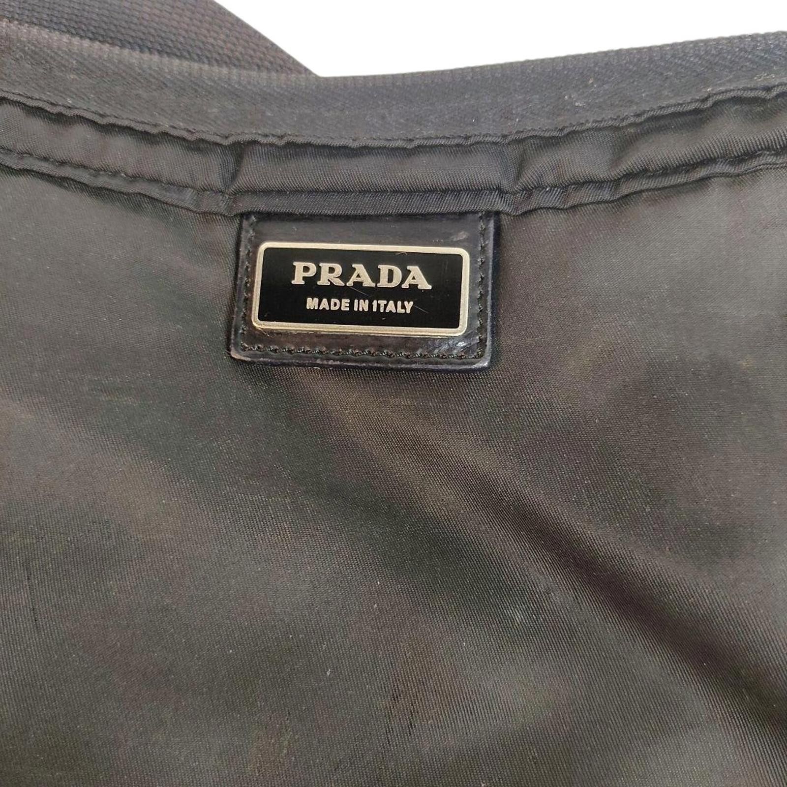 Prada Prada - Black Nylon Shoulder Bag Size ONE SIZE - 8 Thumbnail