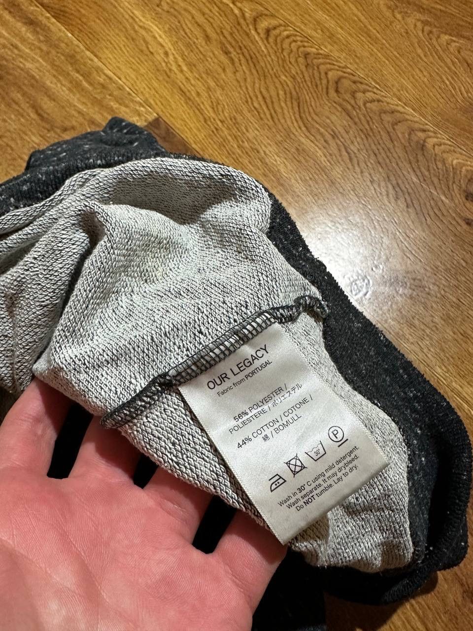 Our Legacy Rare Basic Sweatshirt Our Legacy Grey Bucle Mens 48 Size Size US M / EU 48-50 / 2 - 3 Thumbnail