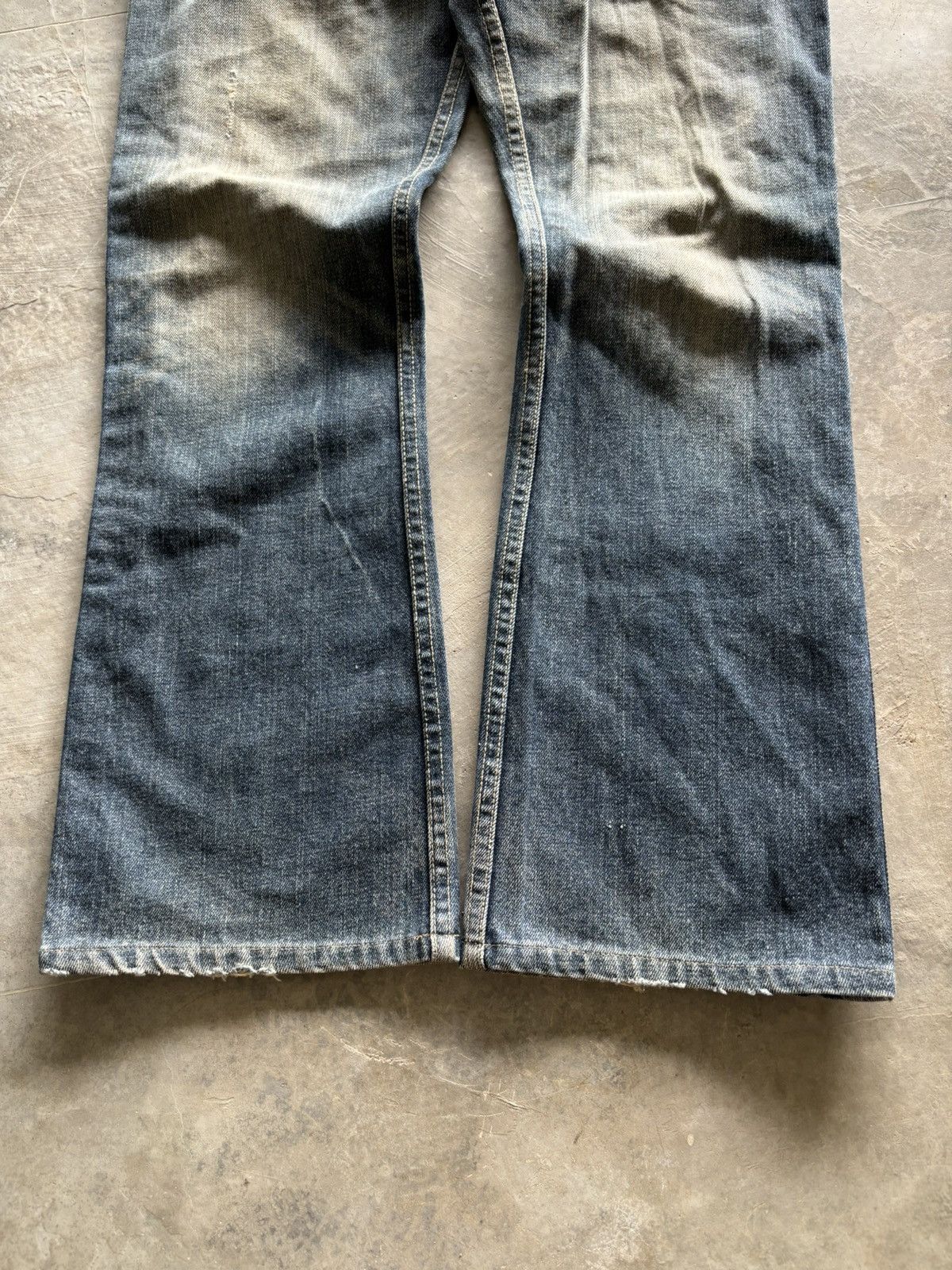 If Six Was Nine Flare Semantic design rusty japanese jeans punk grunge style Size US 34 / EU 50 - 13 Thumbnail