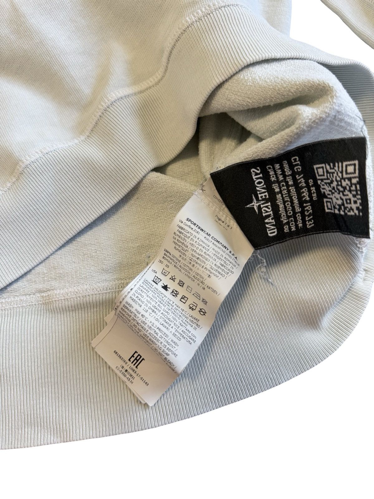 Stone Island Stone Island Mens Sweatshirt 100% Cotton Old Money Y2K Sz M Size US M / EU 48-50 / 2 - 7 Thumbnail