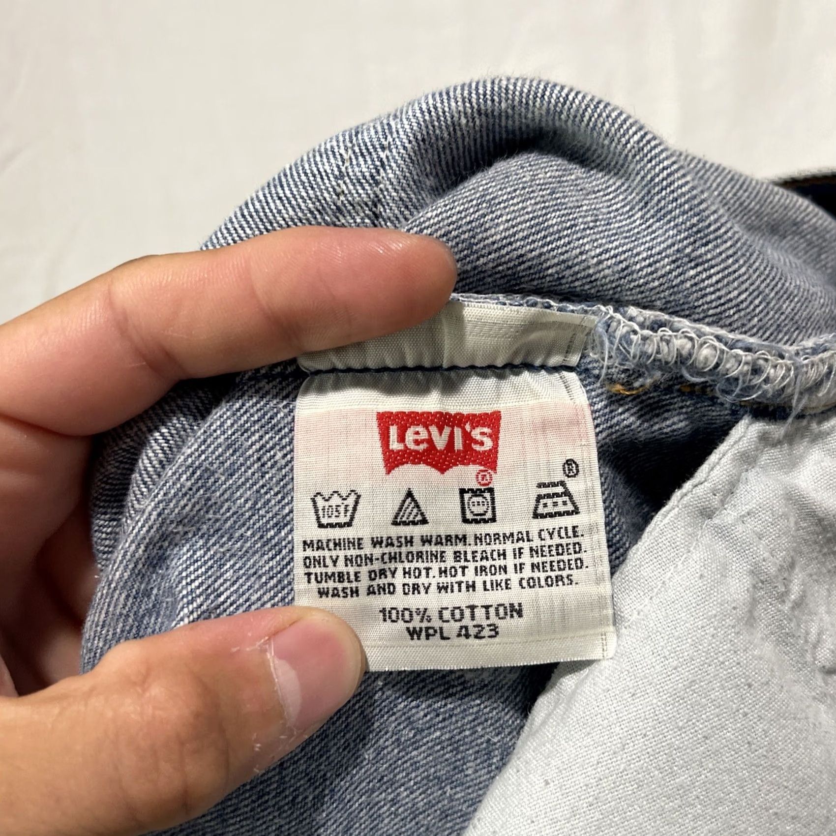 Levi's VINTAGE Levi's 501 Jeans Mens 38x30 Denim Pants Button Fly Red Tab Y2K Size US 38 / EU 54 - 7 Thumbnail