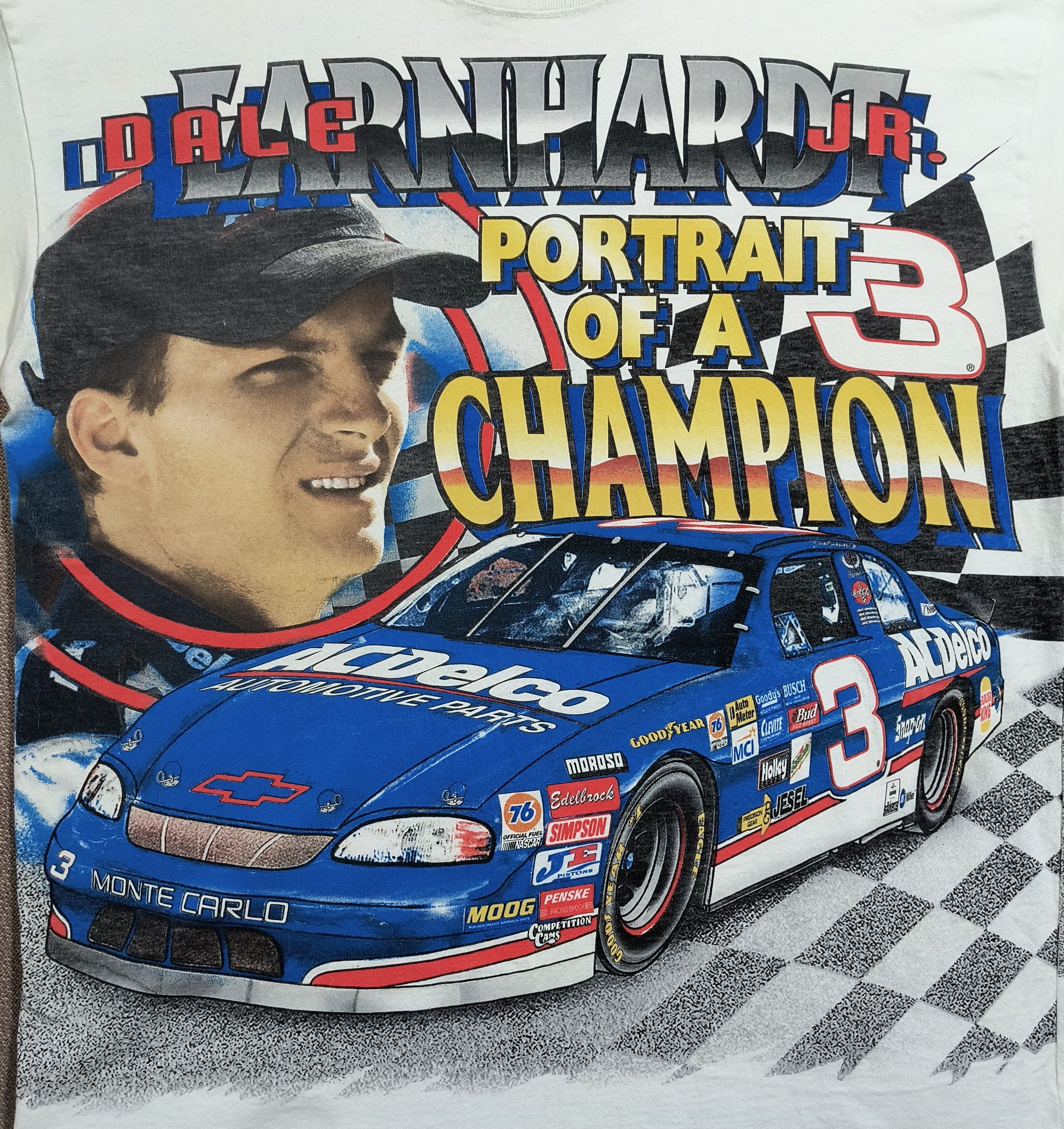 Chase Authentics Vintage NASCAR Dale Earnhardt Jr champion 1998 tee Size US L / EU 52-54 / 3 - 1 Thumbnail