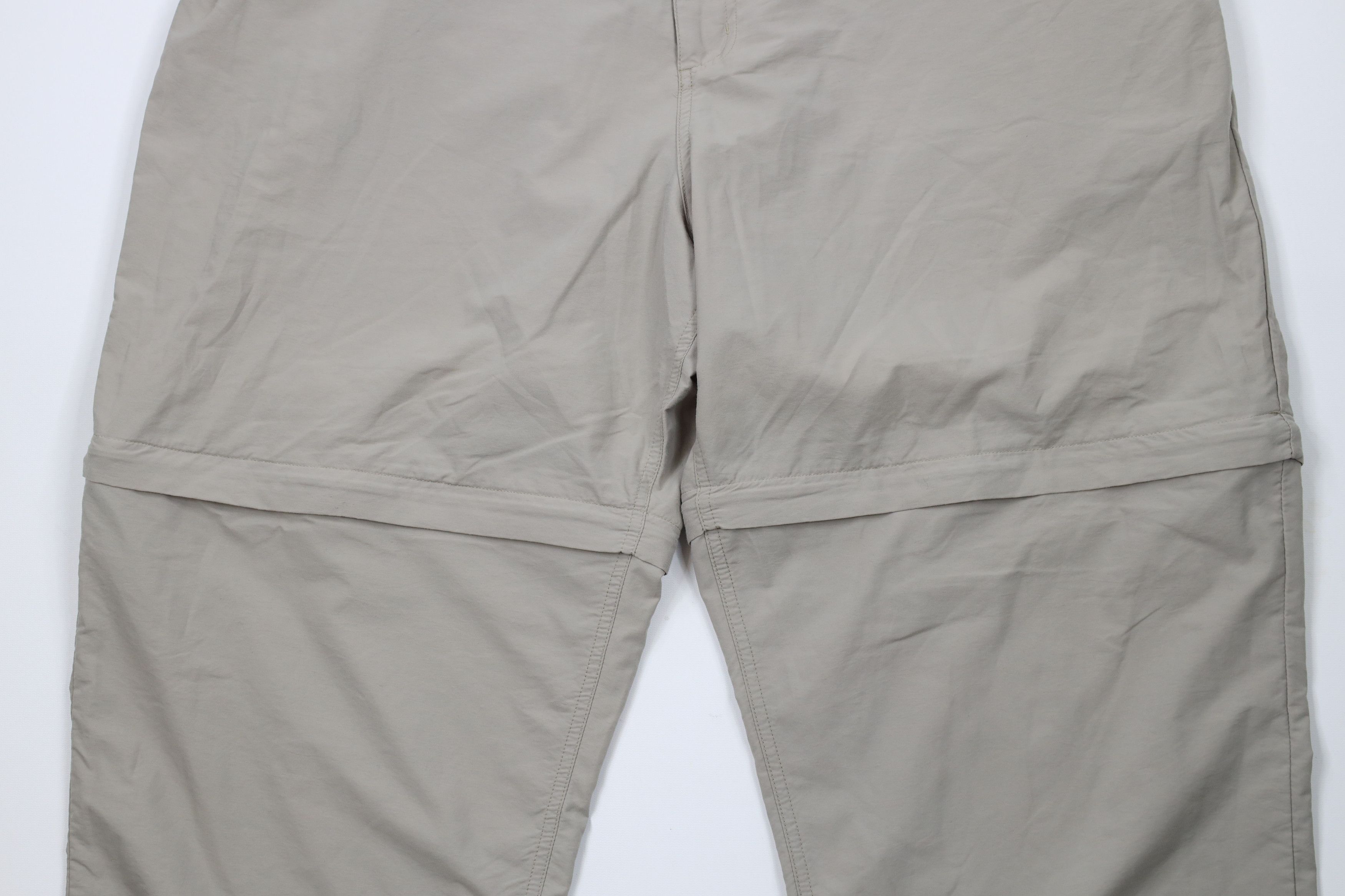 Cabelas × Vintage Vintage Cabelas Wide Leg Convertible Pants Shorts Beige Size US 40 / EU 56 - 3 Thumbnail