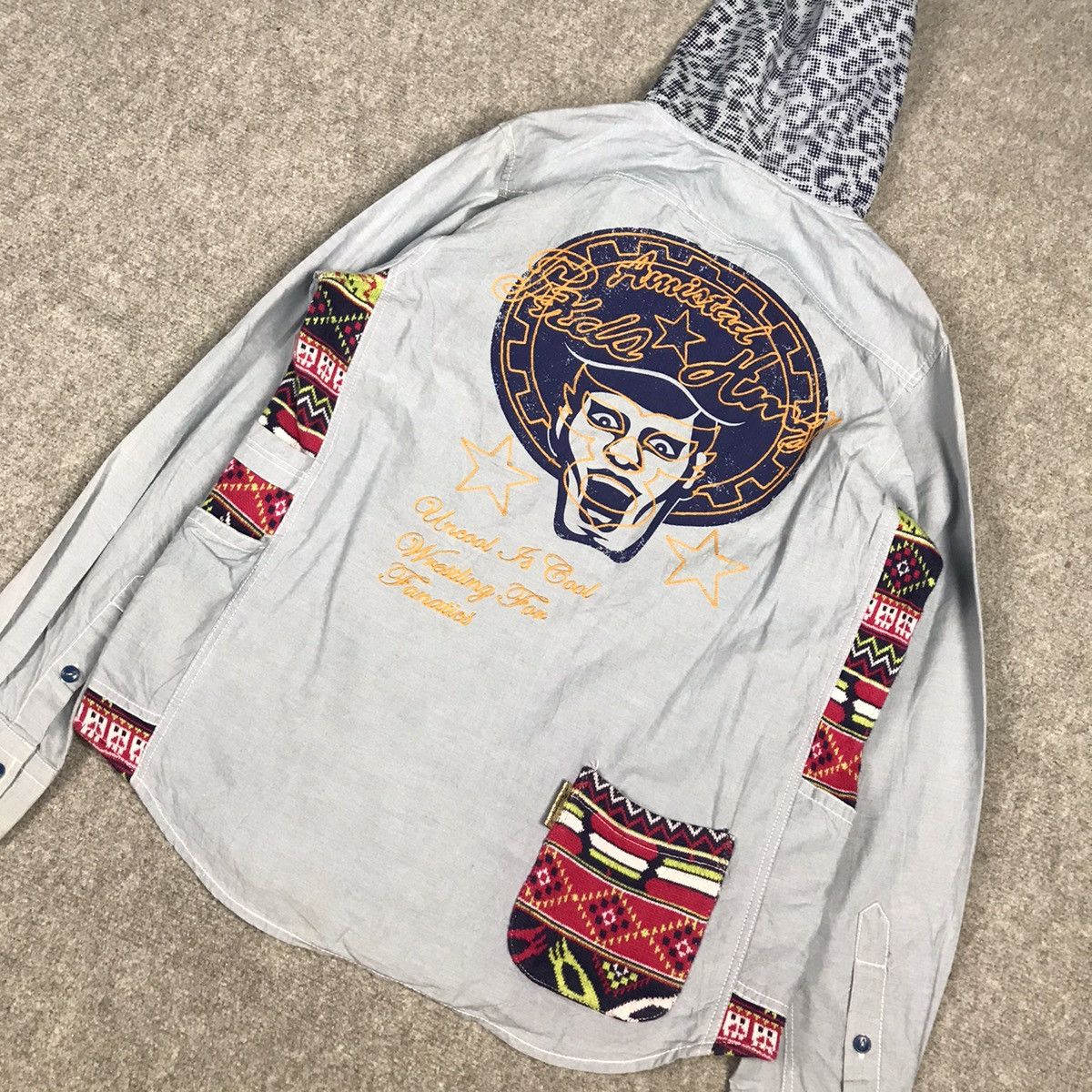Japanese Brand PUNK DRUN KERS ZIPPER HOODIES JACKET Size US M / EU 48-50 / 2 - 10 Thumbnail