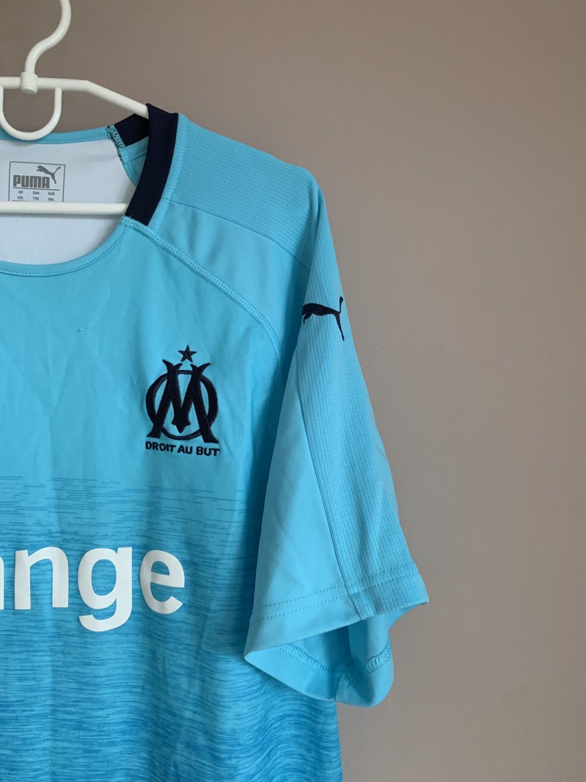Puma Olympique Marseille Third Football Shirt Puma Soccer Jersey Size US XXL / EU 58 / 5 - 4 Thumbnail