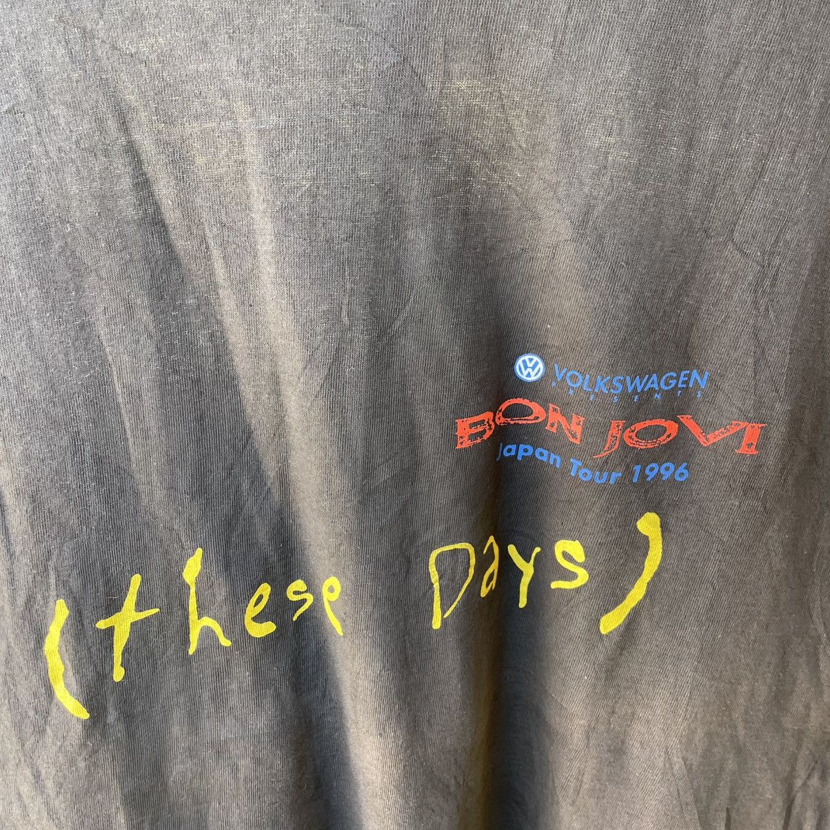 Band Tees × Vintage 🔥Vintage 1996 Bonjovi These Days Japan Tour Promo Tee Size US M / EU 48-50 / 2 - 6 Thumbnail