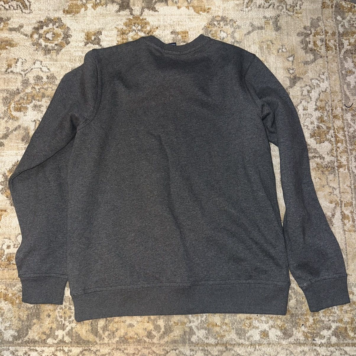 Nike × Other NWOT Nike Club Swoosh Crewneck Men's Sweatshirt Dark Grey Size US L / EU 52-54 / 3 - 3 Thumbnail