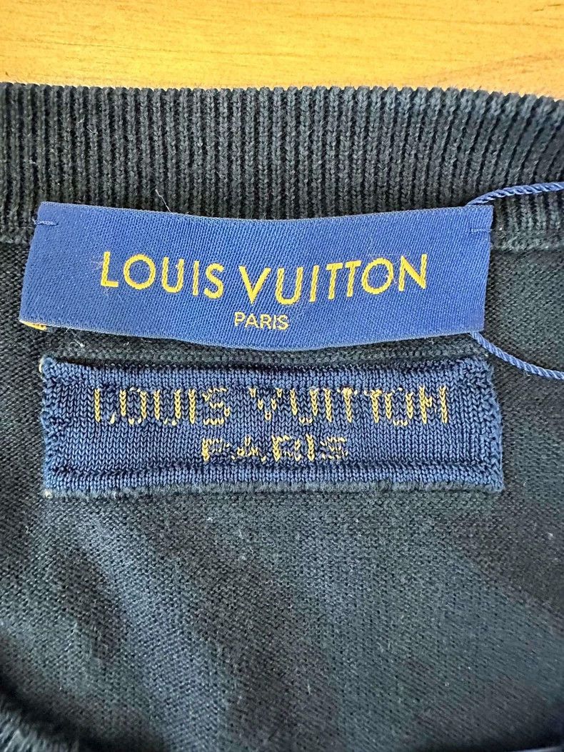 Louis Vuitton Louis Vuitton Knit Black Phantom Short Sleeve Size US XXL / EU 58 / 5 - 1 Thumbnail