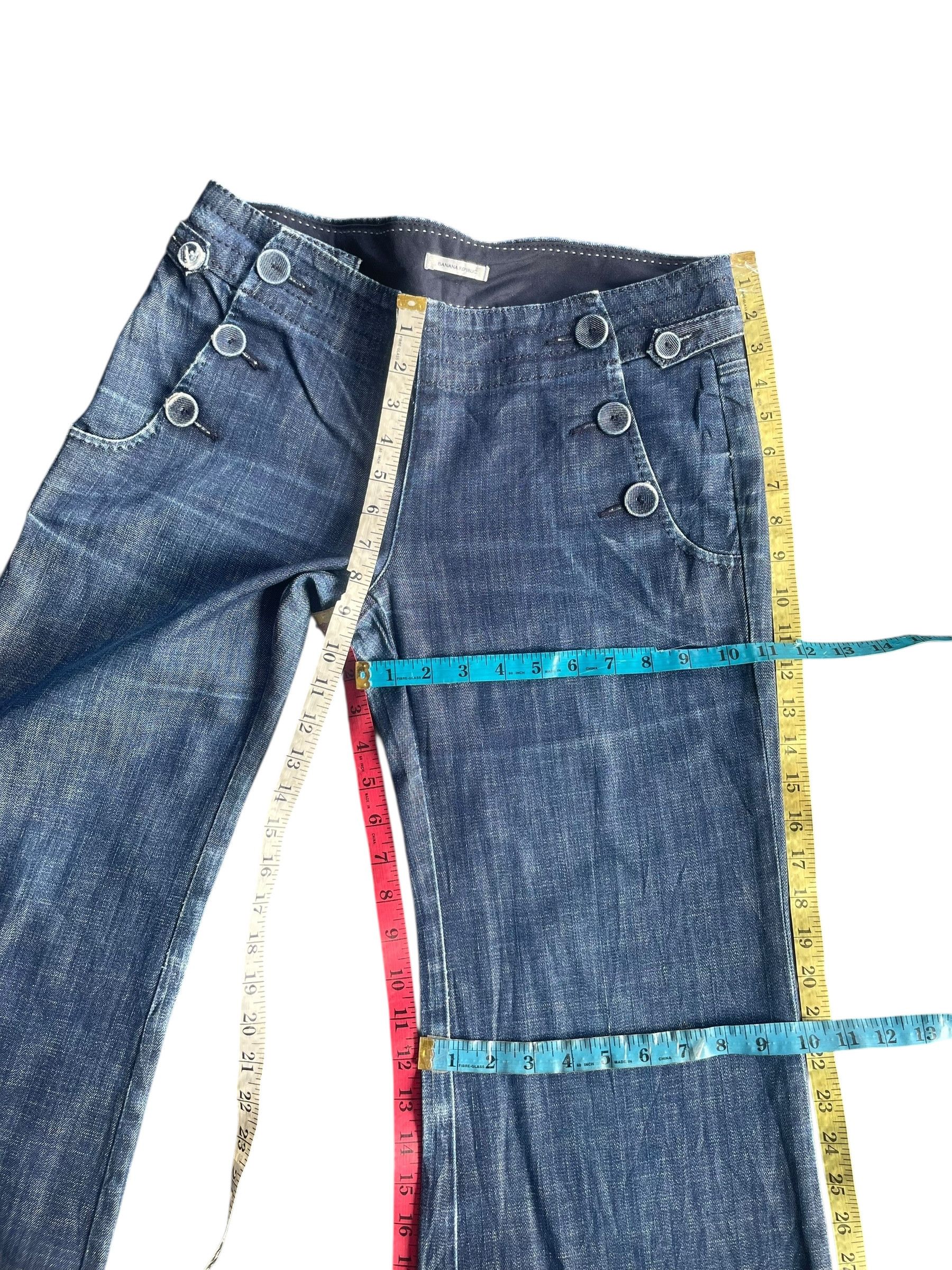 Banana Republic Banana Republic Wide Leg Jeans Size 33" - 13 Thumbnail