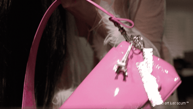 Other 'pussy wagon' key chain in pink Size ONE SIZE - 2 Thumbnail