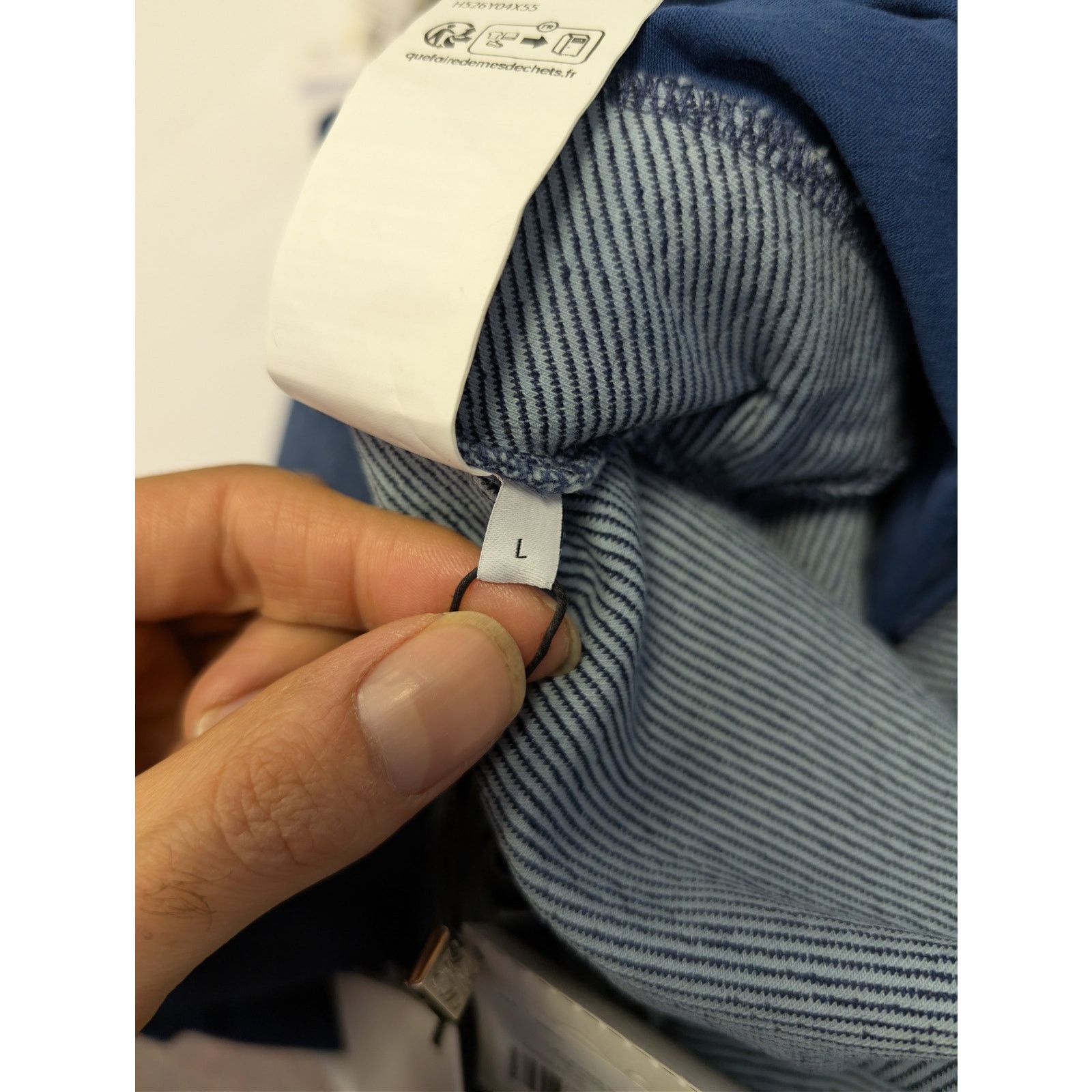 Loewe o1rshd1 Drawstring Denim Trousers in Indigo Blue Size US 34 / EU 50 - 22 Thumbnail