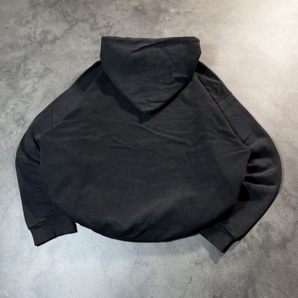 Nike Vintage 90s Nike Small Swoosh Logo Boxy Baggy Hoodie Size US XL / EU 56 / 4 - 11 Thumbnail