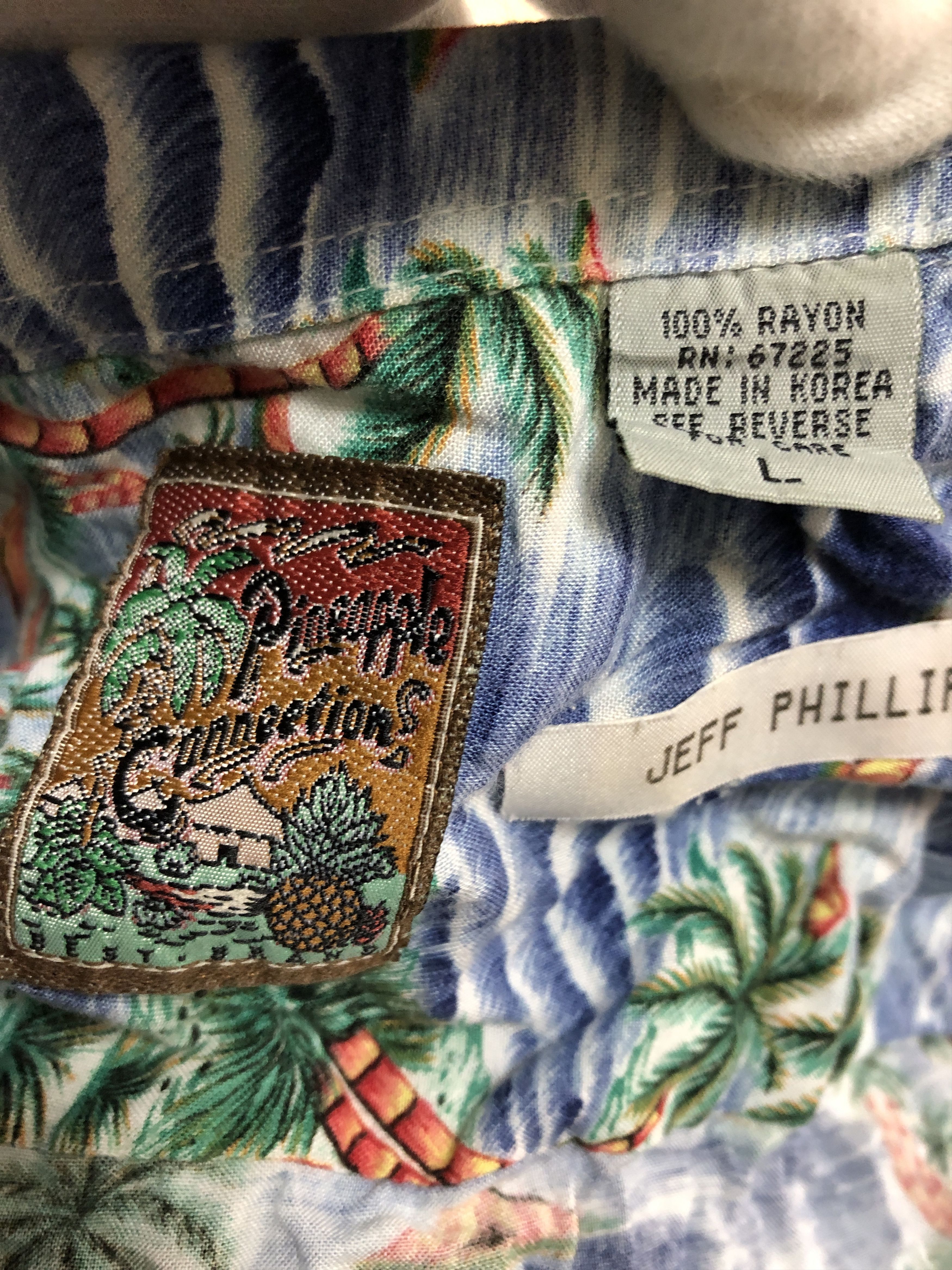 Vintage Vintage hawaiian shirt 11-4-48 102 Size US L / EU 52-54 / 3 - 3 Thumbnail