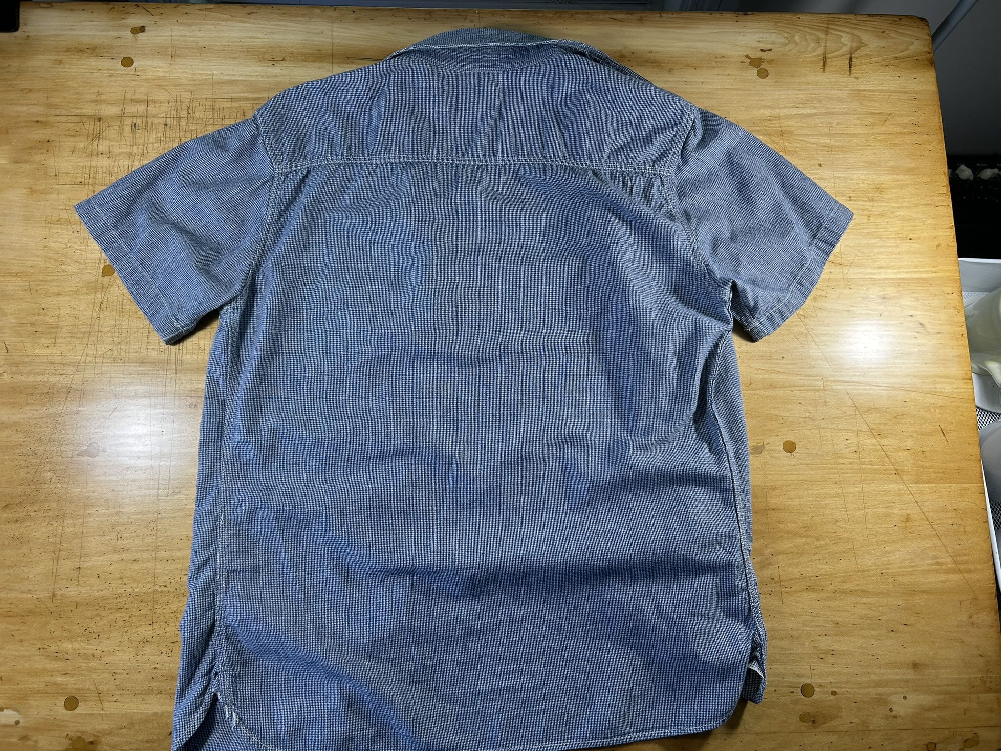 The Flat Head The Flat Head short sleeve selvedge work shirt Size US XS / EU 42 / 0 - 2 Thumbnail