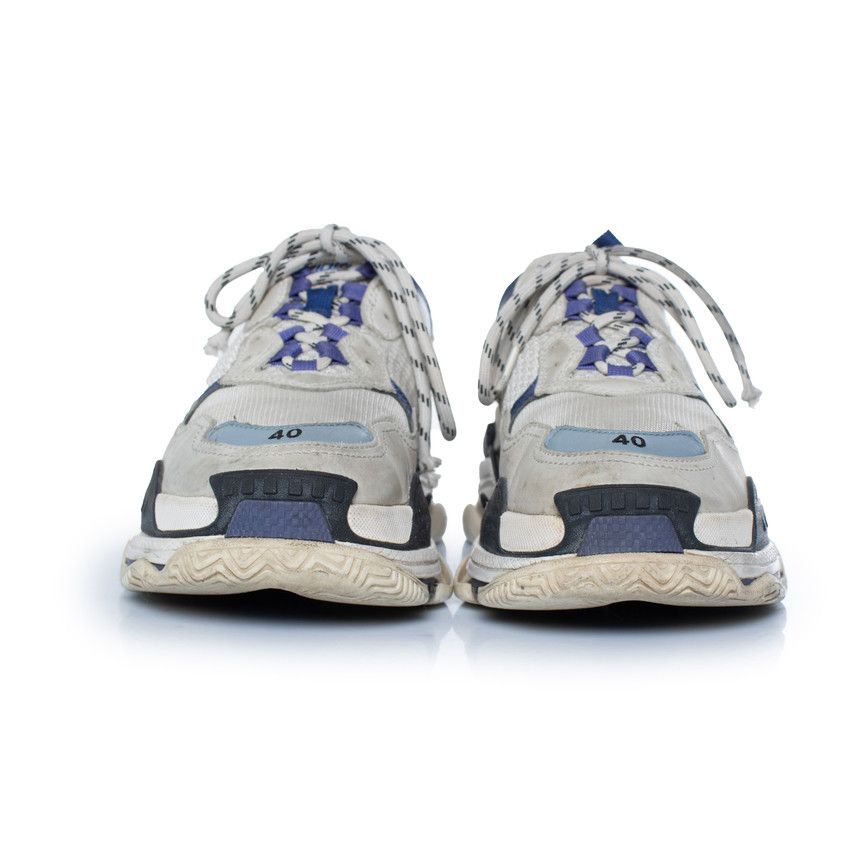 Balenciaga Balenciaga, Triple s trainers in grey and blue Size US 10 / IT 40 - 4 Thumbnail