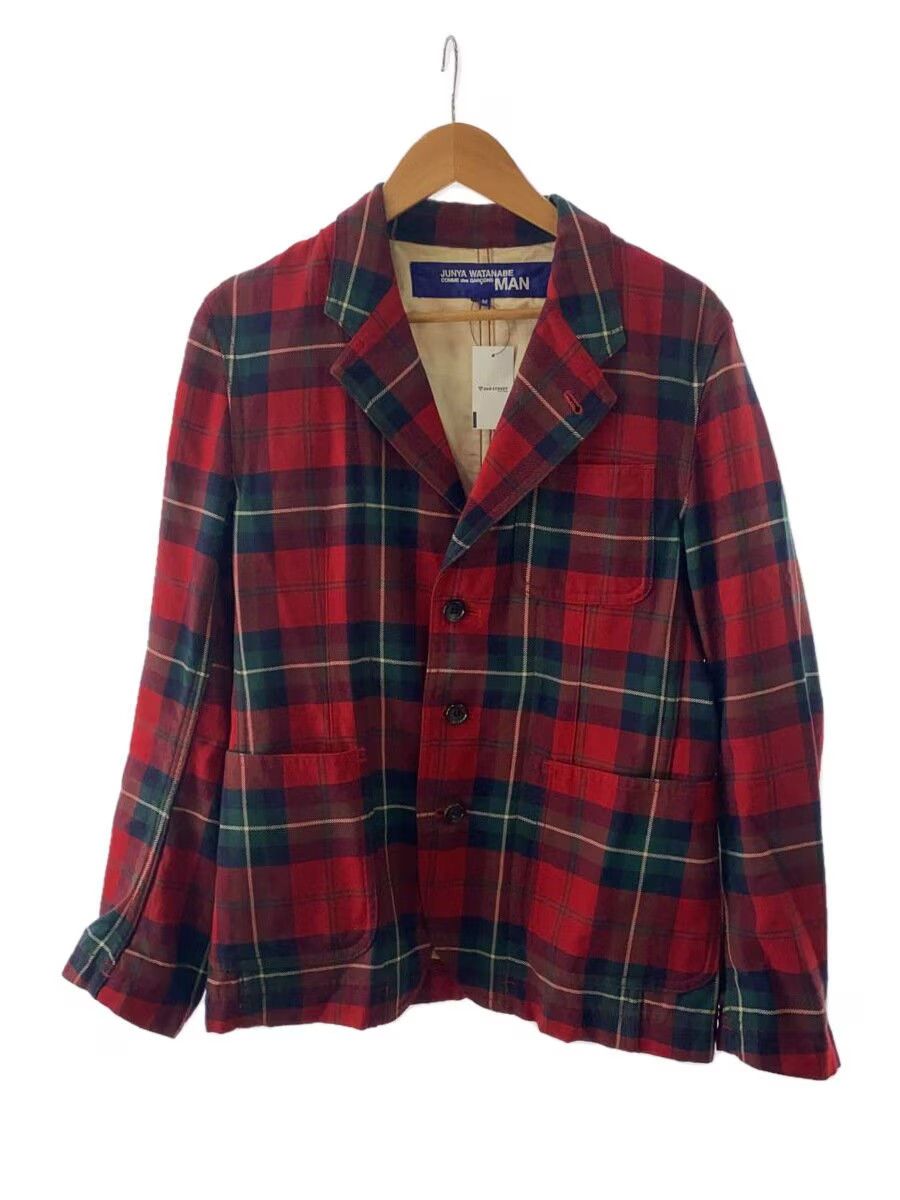 Comme des Garcons × Junya Watanabe Plaid Wool Tailored Jacket Size US M / EU 48-50 / 2 - 1 Thumbnail