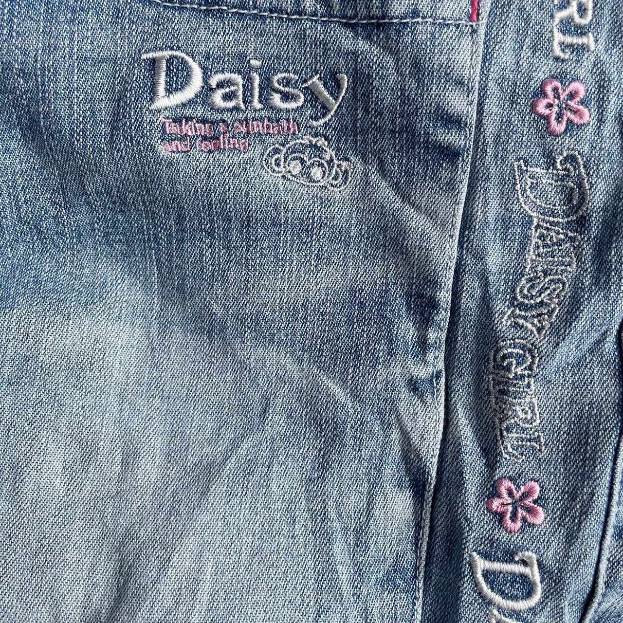 Beauty Beast × Hysteric Glamour × Vintage Vintage Daisy Lovers Embroided Side Tap Flare Denim Pants Size 28" / US 6 / IT 42 - 14 Thumbnail