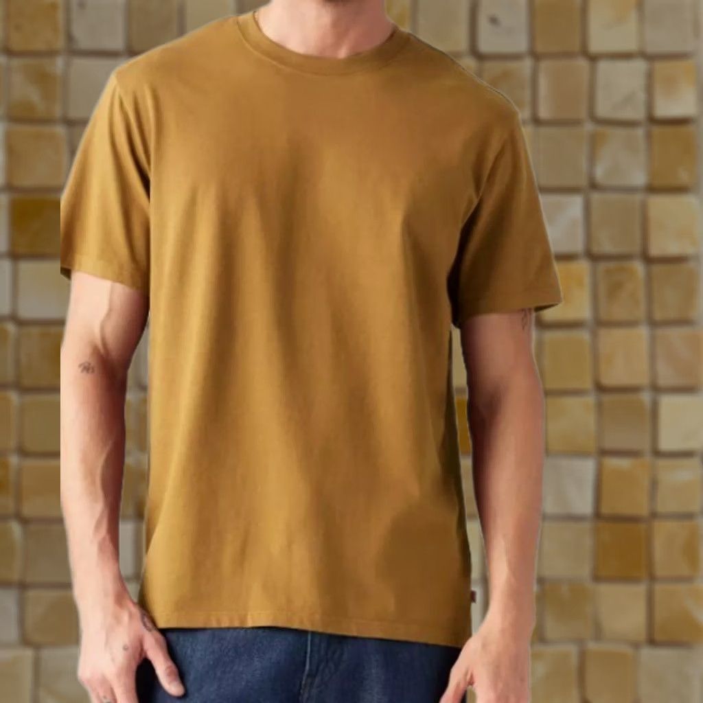 Levi's Levi's ESSENTIALS T-SHIRT Short Sleeve Shirt 2XL Brown Men Size US XXL / EU 58 / 5 - 1 Preview