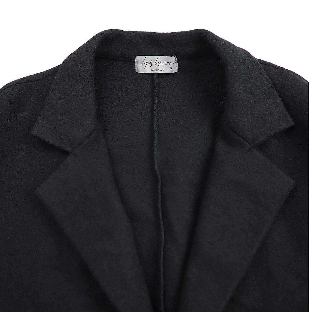 Yohji Yamamoto Yohji Yamamoto Pour Homme 21AW Wool Chester Coat Size US L / EU 52-54 / 3 - 4 Thumbnail