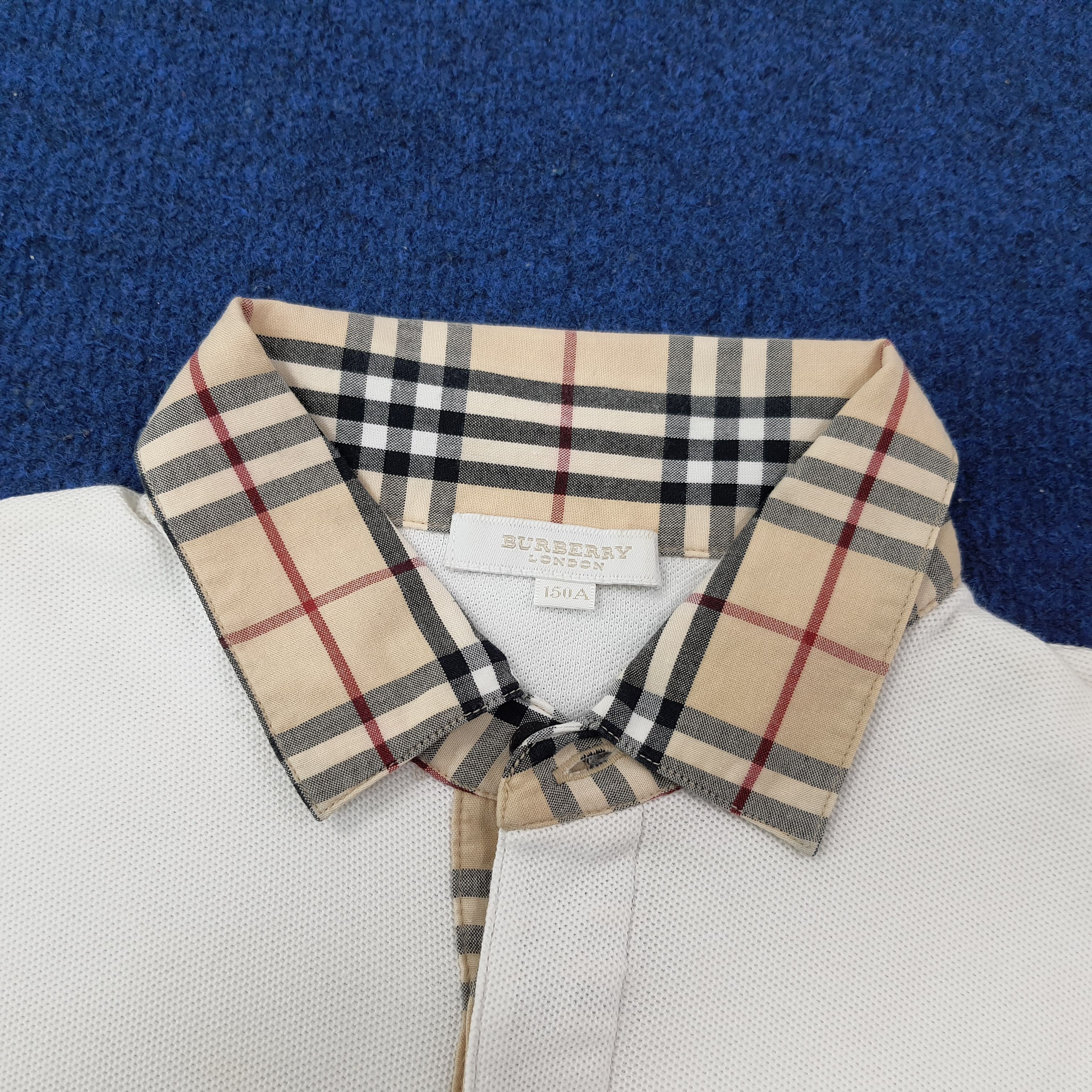 Burberry Vintage Burberry London Nova Check Polo Shirt C249N79 Size M / US 6-8 / IT 42-44 - 4 Thumbnail
