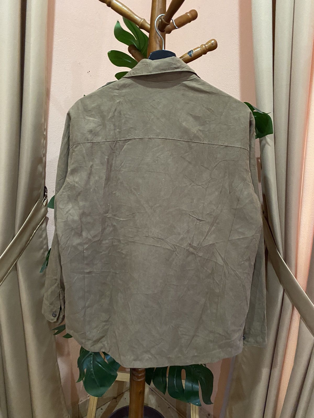 Other VINTAGE CROCODILLE SUEDE WORKER SHIRT Size US M / EU 48-50 / 2 - 7 Thumbnail