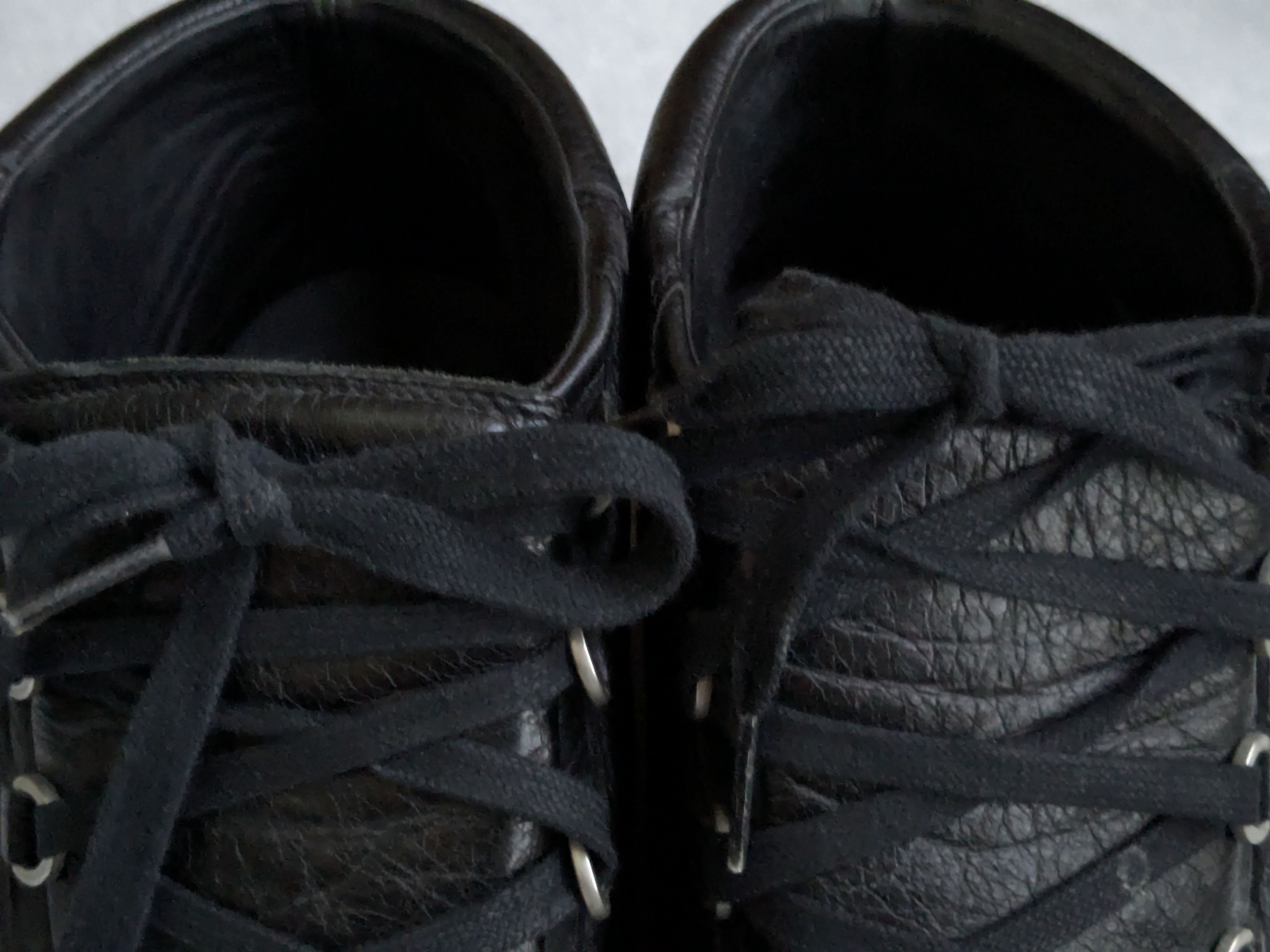 Balenciaga Balenciaga Arena Sneakers Black 11 High Tops Leather Size US 11 / EU 44 - 3 Thumbnail