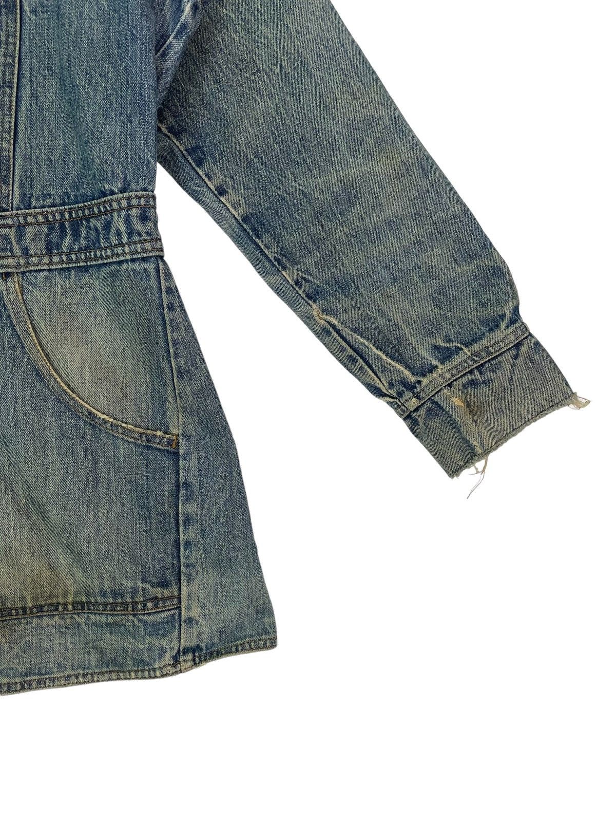 Levi's × Vintage Vtg 80s Levis orange tab distressed jacket coat Size M / US 6-8 / IT 42-44 - 5 Thumbnail