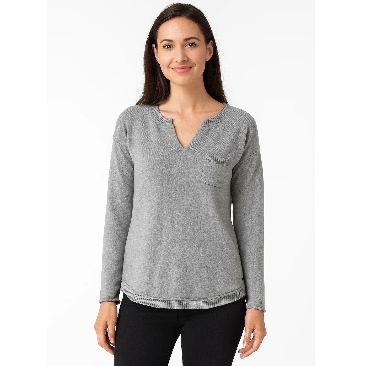 Eddie Bauer Eddie Bauer V-Neck Sweater - Medium - Great Condition! Size M / US 6-8 / IT 42-44 - 1 Thumbnail
