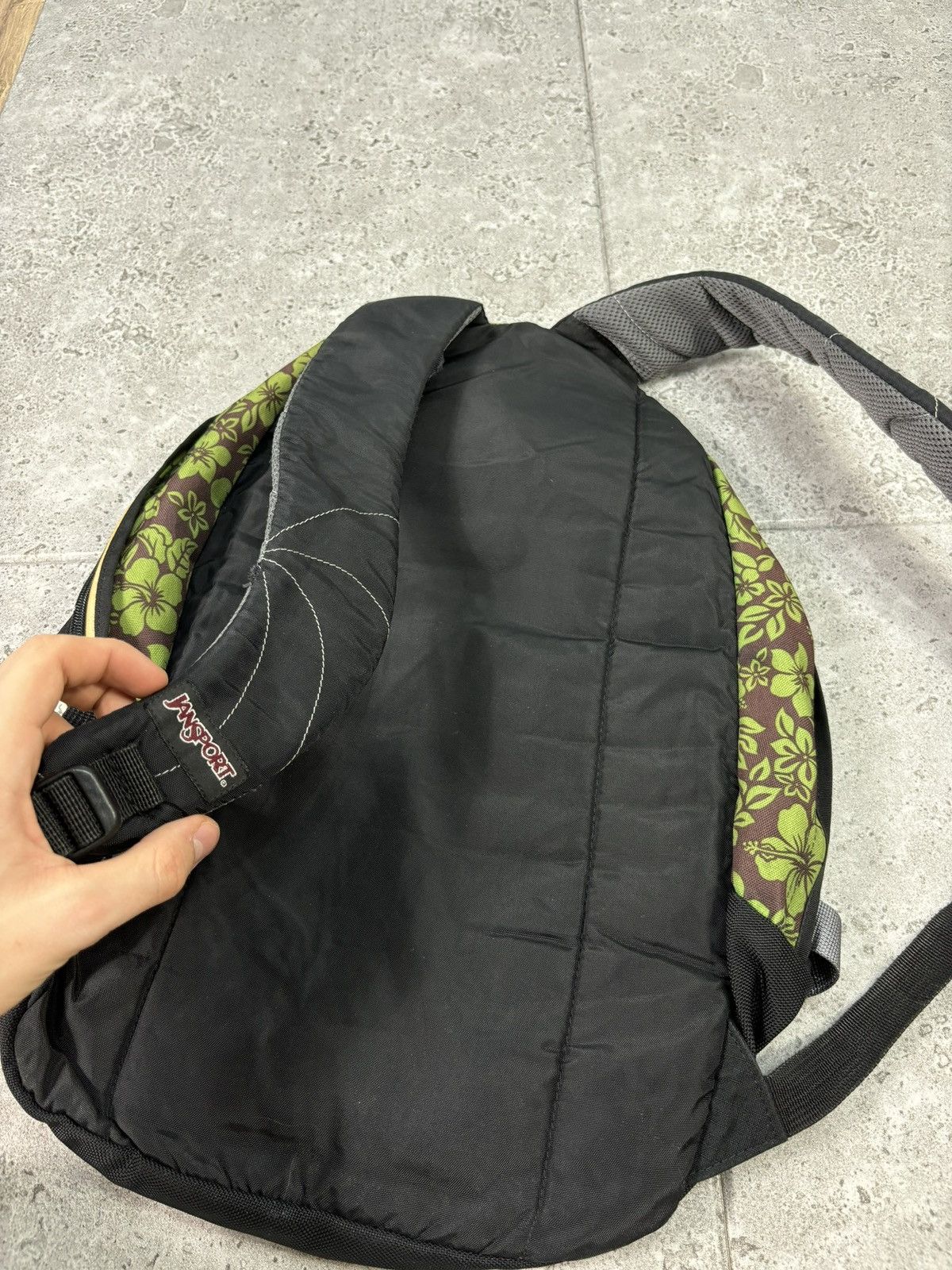 Jansport × Japanese Brand × Vintage Crazy RARE Camo Backpack JanSport Japan Style 2000s Vintage Size ONE SIZE - 6 Thumbnail