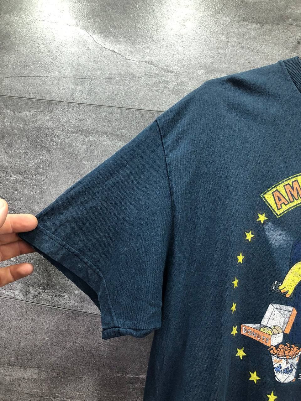 Vintage Mens Vintage The Simpson T-Shirt 2003 Tee Matthew Groening Size US L / EU 52-54 / 3 - 4 Thumbnail