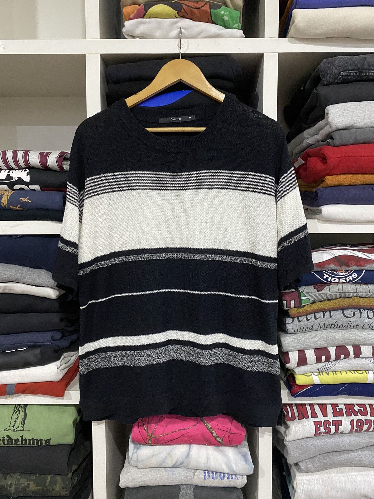 Japanese Brand Confirm Stripe Tee Size US M / EU 48-50 / 2 - 1 Thumbnail